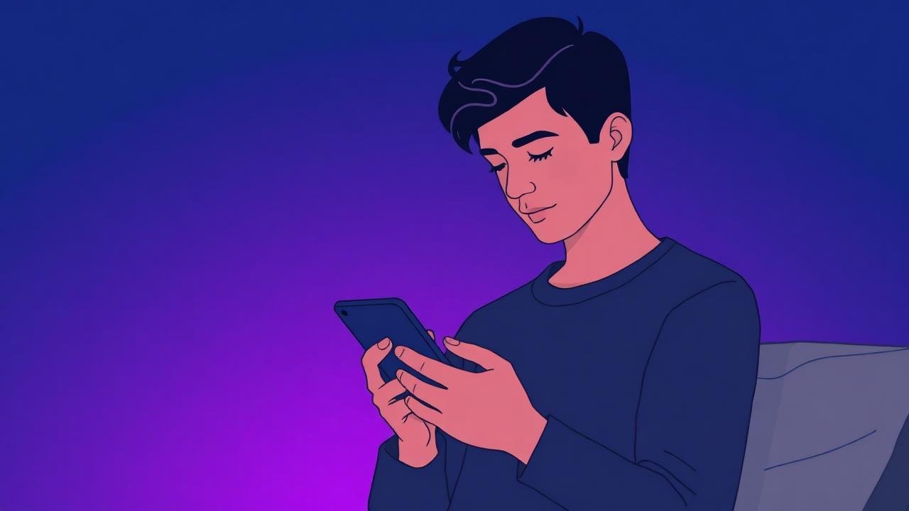 Digitale Mediennutzung am Smartphone